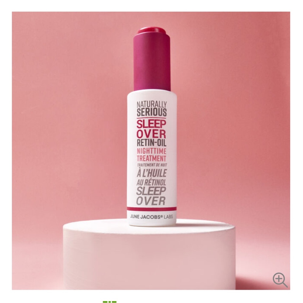 Naturally Serious Sleepover Retin-Oil Nighttime Treatment 30ml New